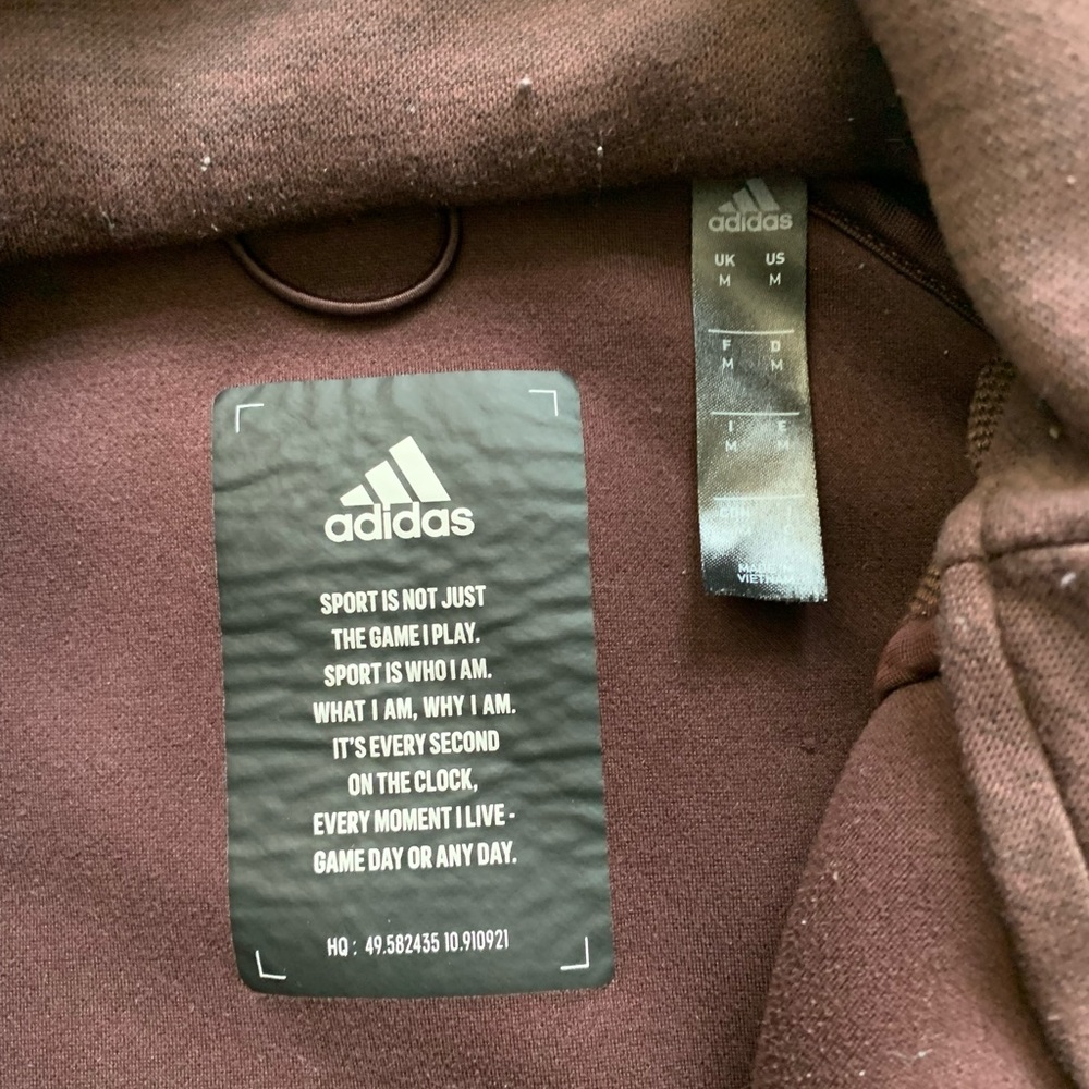 Adidas Full-Zip Hooded Pile Fleece - Picture 8 of 11